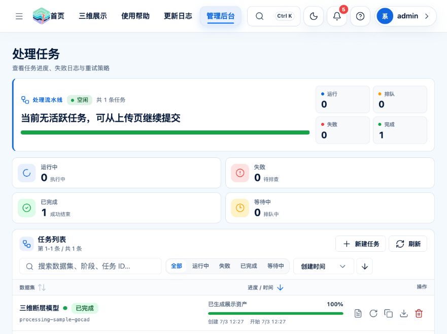 新版处理任务工作台