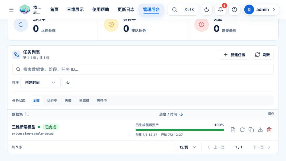 任务列表中的搜索、排序、状态筛选与快捷操作